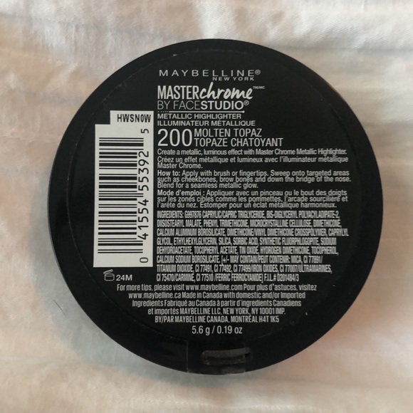 NEW Cosmetic bag bundle powder, highlighter, blending brush, brow gel sleep mask - Picture 9 of 16